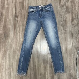 Classic Blue Denim Skinny Jeans